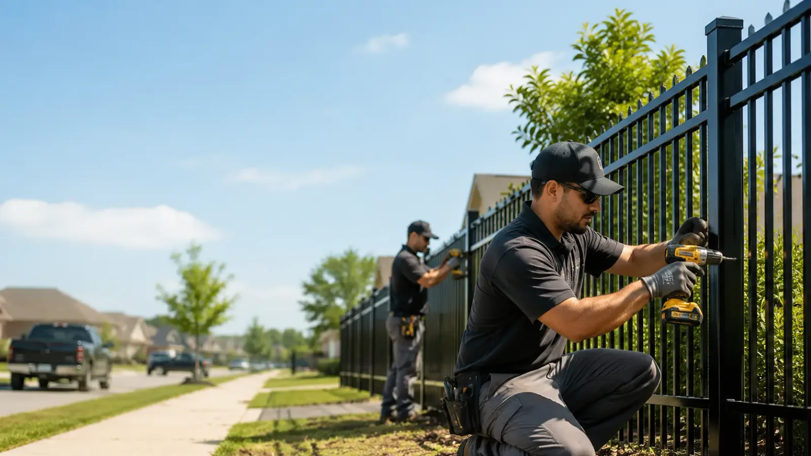 Metal Fence Installation in Davenport, OK